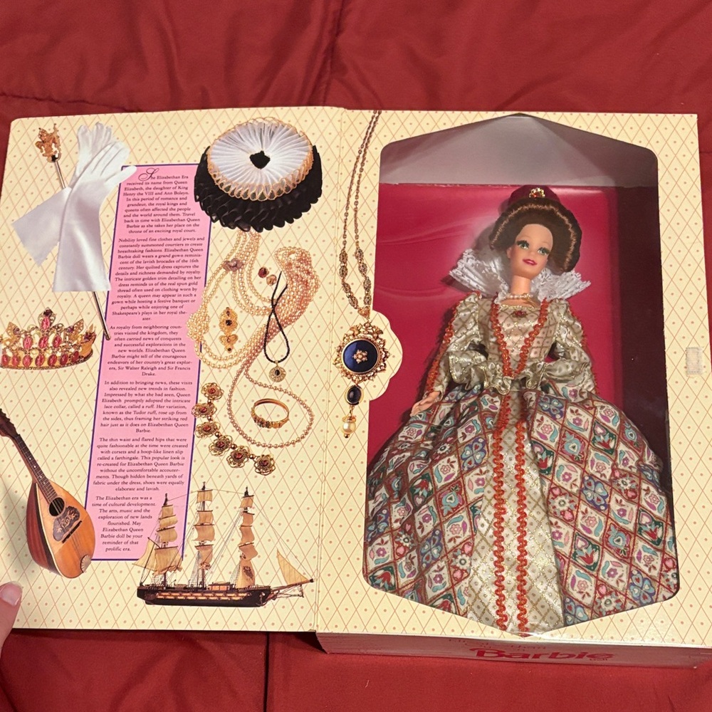 1994 The Great Eras Collection Elizabethan Queen Collector Barbie